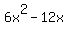 6x%5E2-12x