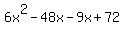 6x%5E2-48x-9x%2B72