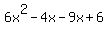 6x%5E2-4x-9x%2B6