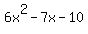 6x%5E2-7x-10
