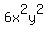 6x%5E2y%5E2