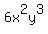 6x%5E2y%5E3