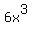 6x%5E3