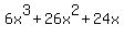 6x%5E3+%2B+26x%5E2+%2B+24x
