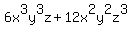 6x%5E3y%5E3z%2B12x%5E2y%5E2z%5E3