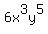 6x%5E3y%5E5+