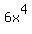 6x%5E4