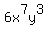 6x%5E7y%5E3
