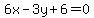 6x-3y%2B6=0