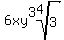 6xy%5E3root%284%2C3%29