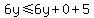 6y%3C=6y%2B0%2B5