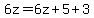 6z=6z%2B5%2B3