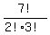 7%21%2F%282%21%2A3%21%29