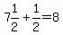 7%261%2F2+%2B+1%2F2+=+8