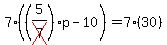 7%28%285%2Fcross%287%29%29p-10%29=7%2830%29