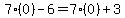 7%280%29-6=7%280%29%2B3