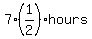 7%281%2F2%29hours