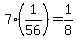 7%281%2F56%29=1%2F8