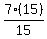 7%2815%29%2F15