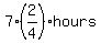 7%282%2F4%29hours