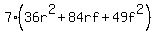 \"7%2836r%5E2%2B84rf%2B49f%5E2%29\"