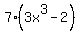 7%283x%5E3-2%29