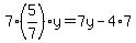 7%285%2F7%29y=7y-4%2A7