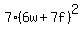 7%286w%2B7f%29%5E2