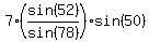 7%28sin%2852%29%2Fsin%2878%29%29%2Asin%2850%29