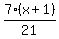 7%28x%2B1%29%2F21