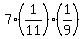 7%2A%281%2F11%29%2A%281%2F9%29