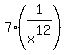 7%2A%281%2Fx%5E12%29