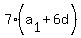 7%2A%28a%5B1%5D%2B6d%29
