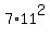 7%2A11%5E2