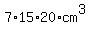 7%2A15%2A20%2Acm%5E3