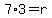 7%2A3+=+r