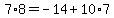7%2A8=-14%2B10%2A7