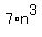 7%2An%5E3