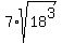 7%2Asqrt%2818%5E3%29