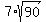 7%2Asqrt%2890%29