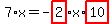 7%2Ax=-highlight_red%28+2+%29%2Ax%2Ahighlight_red%28+10+%29