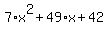 7%2Ax%5E2%2B49%2Ax%2B42