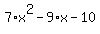 7%2Ax%5E2-9%2Ax-10