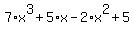 7%2Ax%5E3%2B5%2Ax-2%2Ax%5E2%2B5