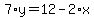 7%2Ay=12-2%2Ax