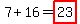 7%2B16=highlight%2823%29