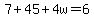 7%2B45%2B4w=6