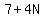 7%2B4N