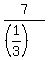 7%2F%28%281%2F3%29%29