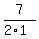 7%2F%282%2A1%29